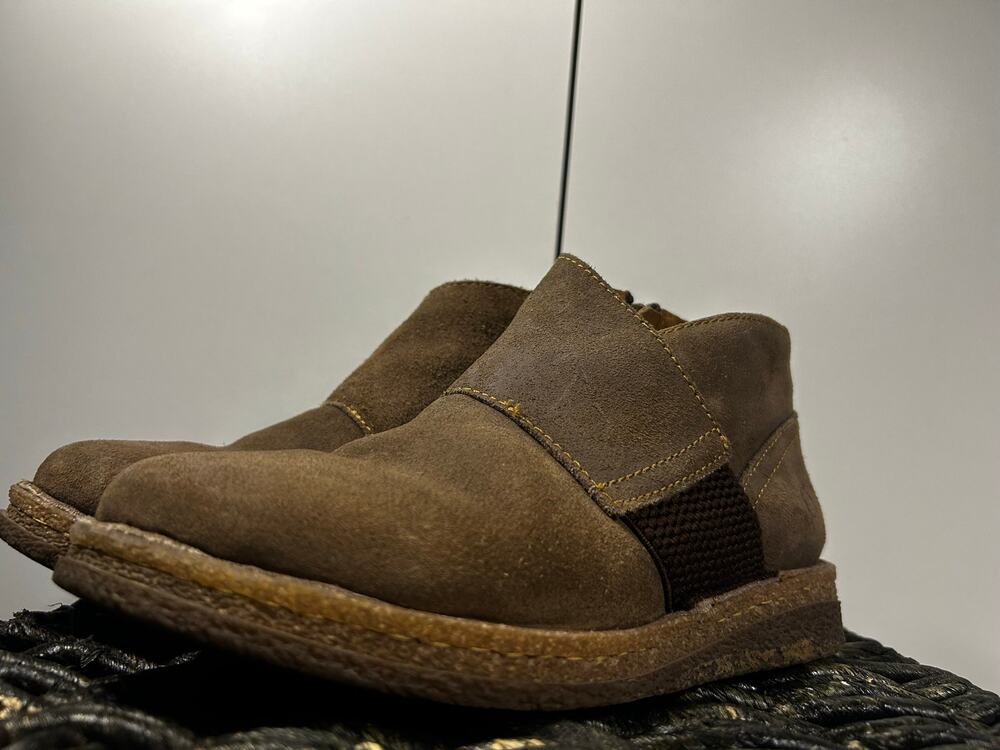 Børn Tora Distressed Leather Ankle Boots Women’s 7.5 Brown BR0027522